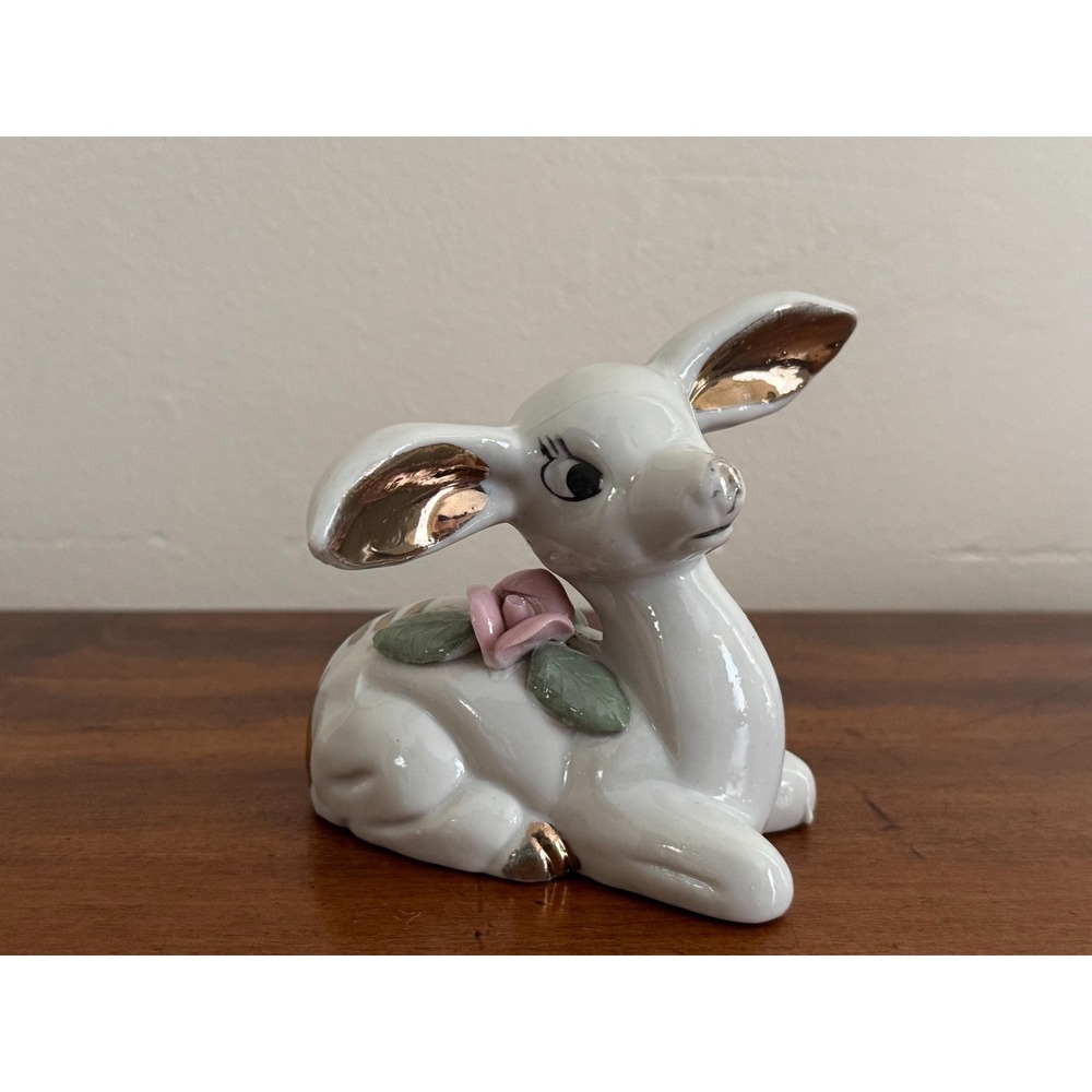 Vintage Mid Century Chase Ceramic Deer Figurine